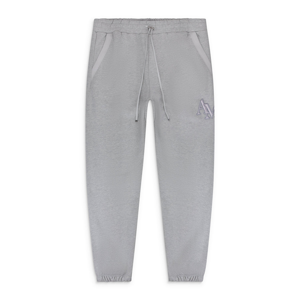 Heather Grey Staggered Sweatpants