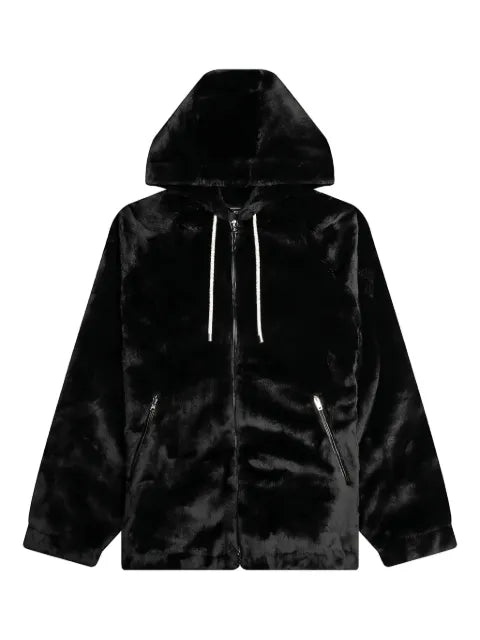 Mastermind World skull-print hooded jacket