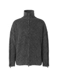 Protémoa triple-zipped cardigan