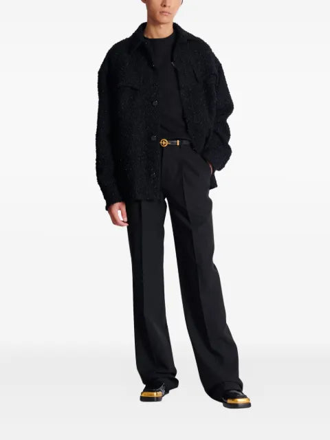 Balmain  tweed shirt jacket