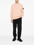 Stone Island 6100062 organic cotton fleece sweater