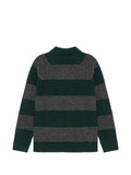 Les Deux striped knitted polo sweater