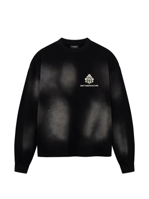 Don't Waste Culture Fade long-sleeve sweatshirt
