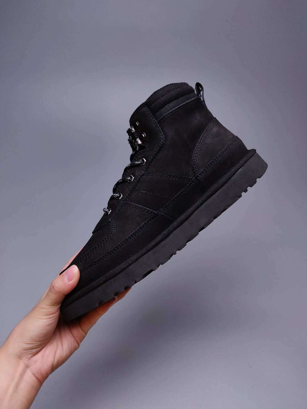 Black Men’s Casual Lace-Up Sneakers — New Arrival | In Stock