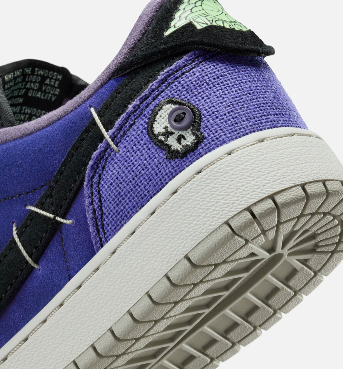 Air Jordan 1 Low OG “Regency Purple” Grade School Lifestyle Shoes