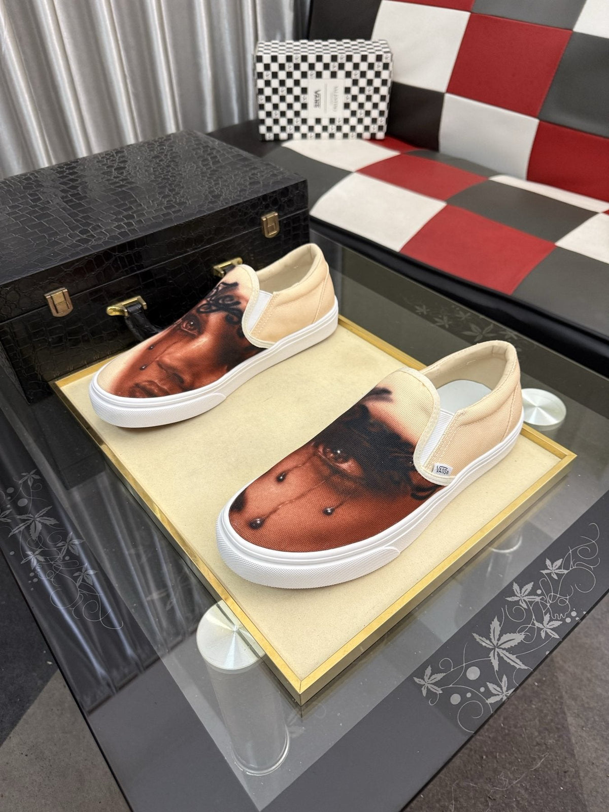 Vans Graphic Slip-On Sneakers