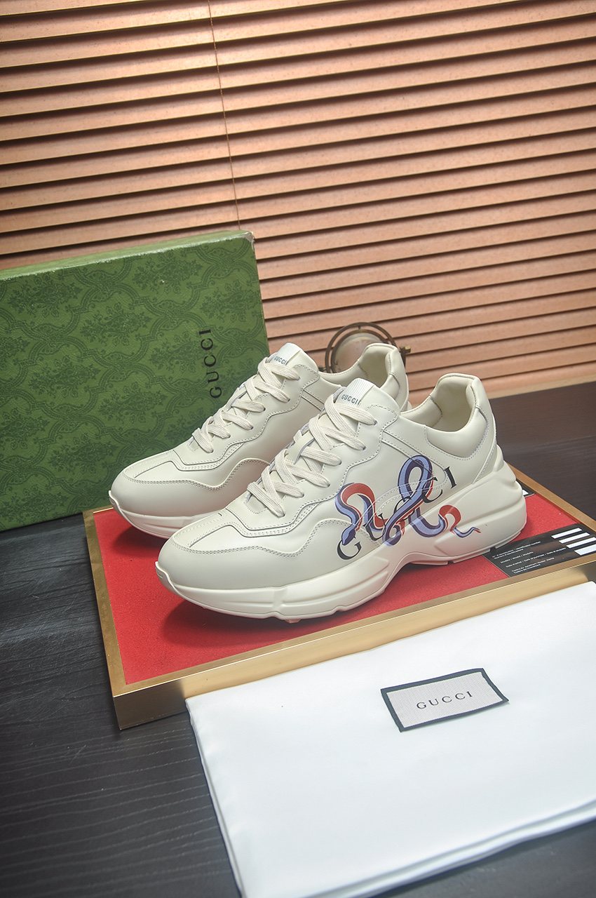 GUCCI Multicolor Graphic Chunky Sneakers